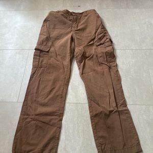 Girls brown cargo pants